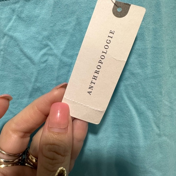 NWT Anthropologie Maeve Cady Puffed Sleeve Top Size XL 100% Cotton - Picture 5 of 6